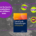 Werbegrafik für eine lebendige Buchparty zu „Sinnstiftende Veranstaltungen“ von Michael Gleich, mit Symbolen für ein Quiz und einen Videoanruf, um zur Interaktion anzuregen.